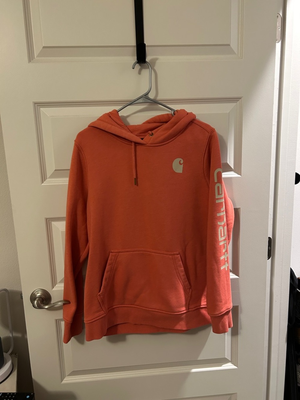 Carhartt Coral Logo Pullover Hoodie